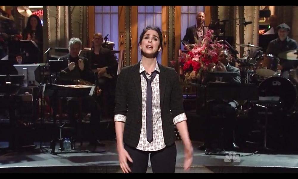 12P Sarah Silverman SNL tight pants
