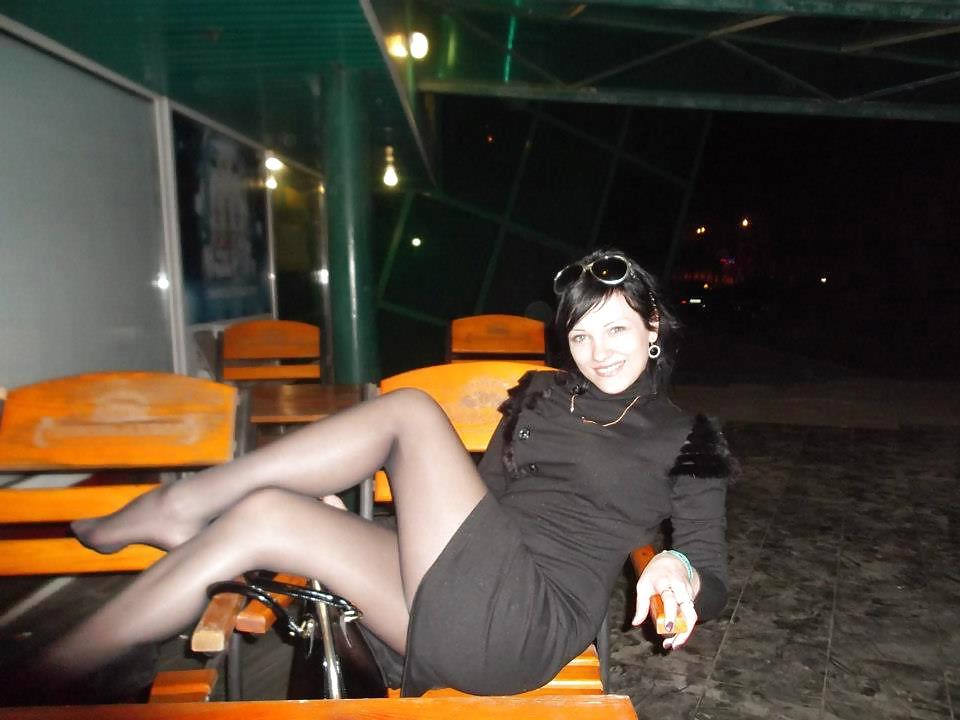 25P Nylon upskirt 31