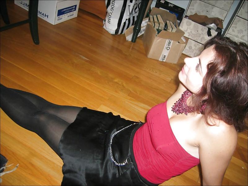 25P Nylon upskirt 32