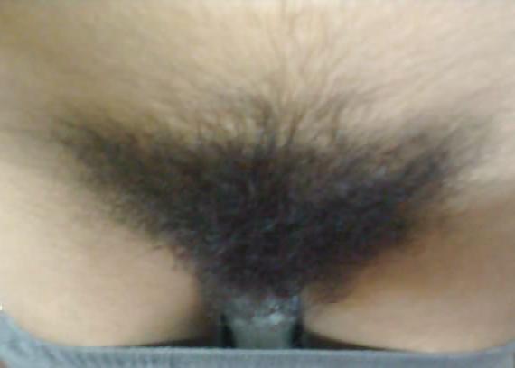 15P Hairy pussy with my Press