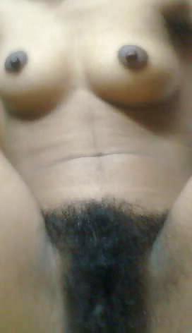 15P Hairy pussy with my Press
