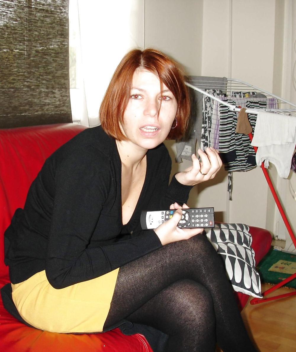 12P Sexy nylon wife