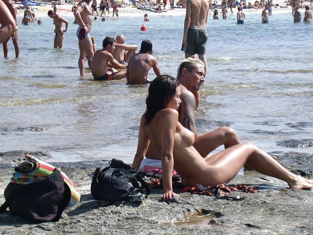 13P Nudist beach girls