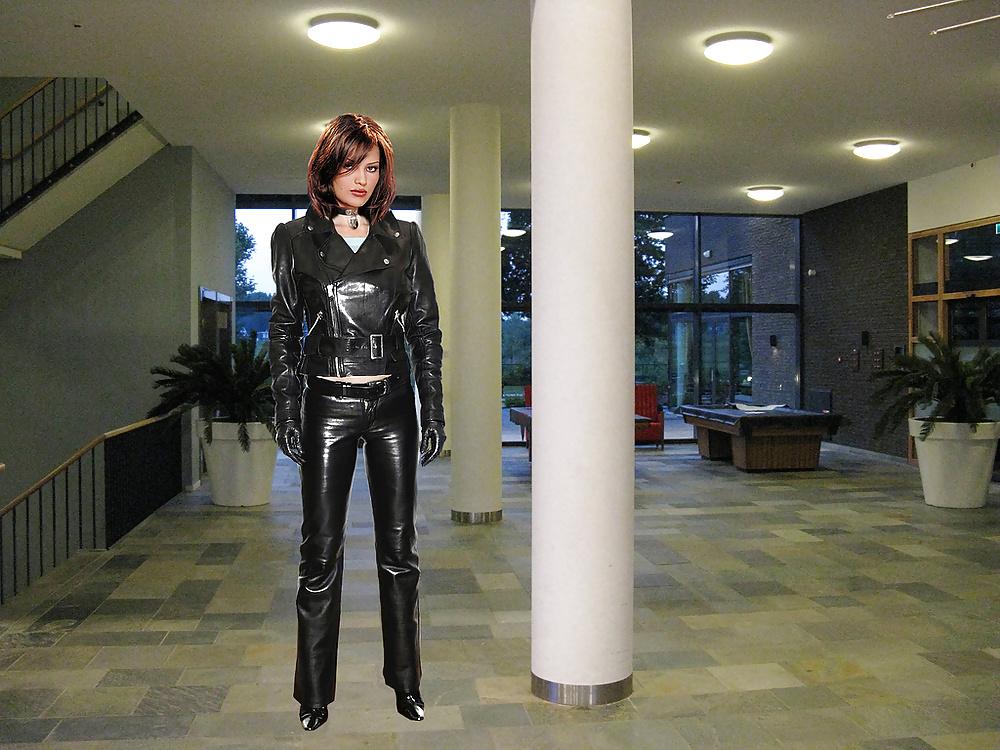 11P YES HERE MORE LEATHER AND LEATHER LADYS