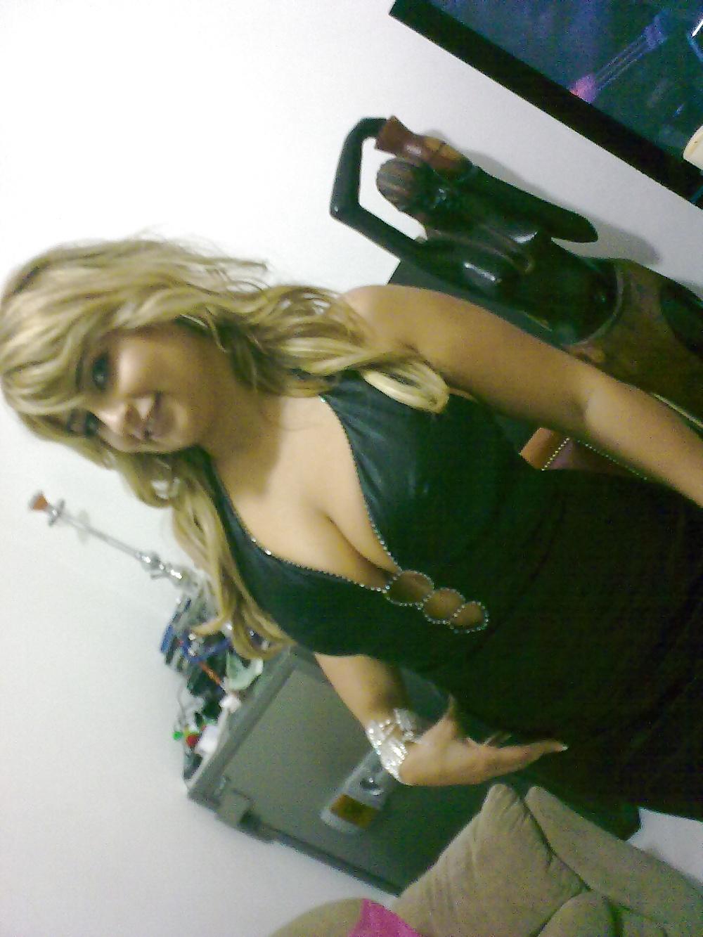 7P Sexy leather dress 