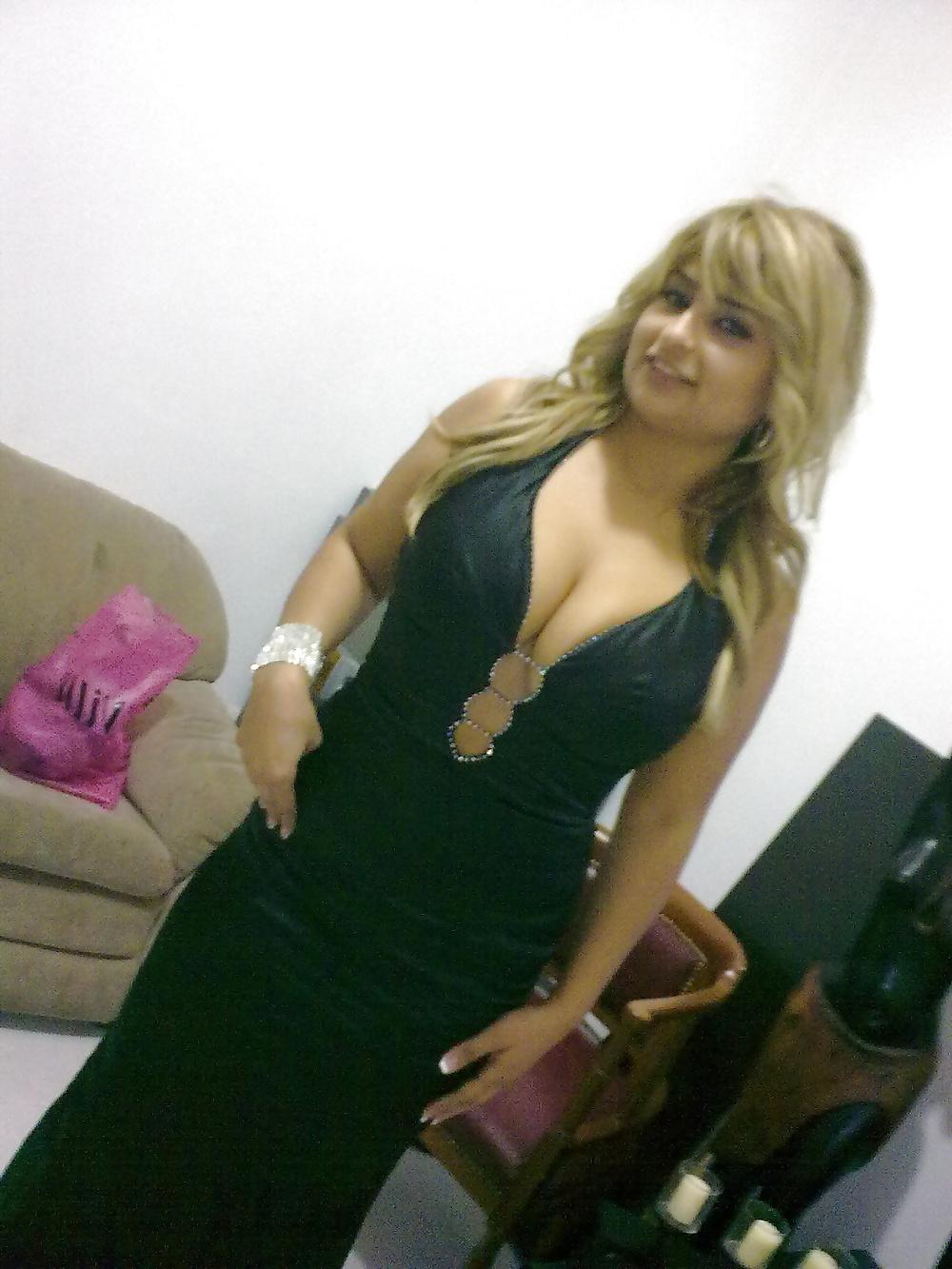 7P Sexy leather dress 