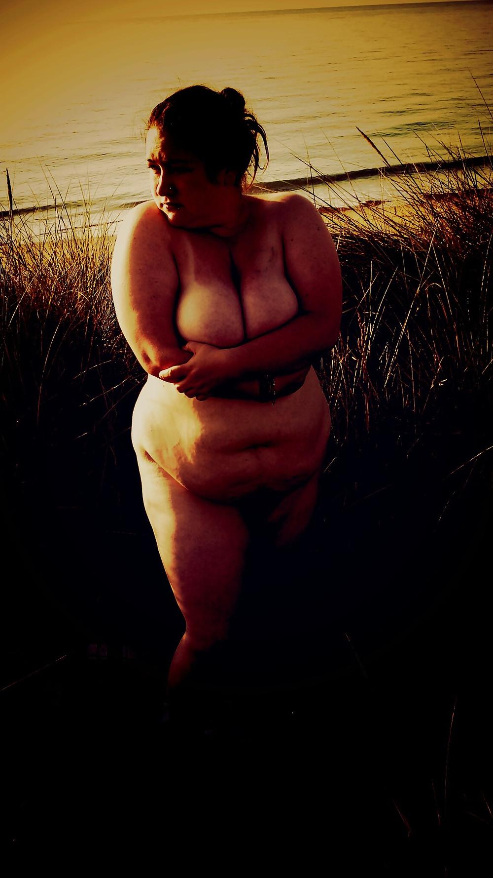 8P BBW Princess at the beach pt 1