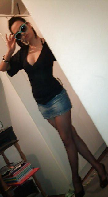 25P Nylon upskirt 43