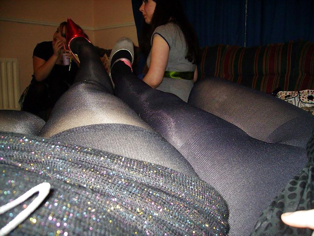 25P Nylon upskirt 20