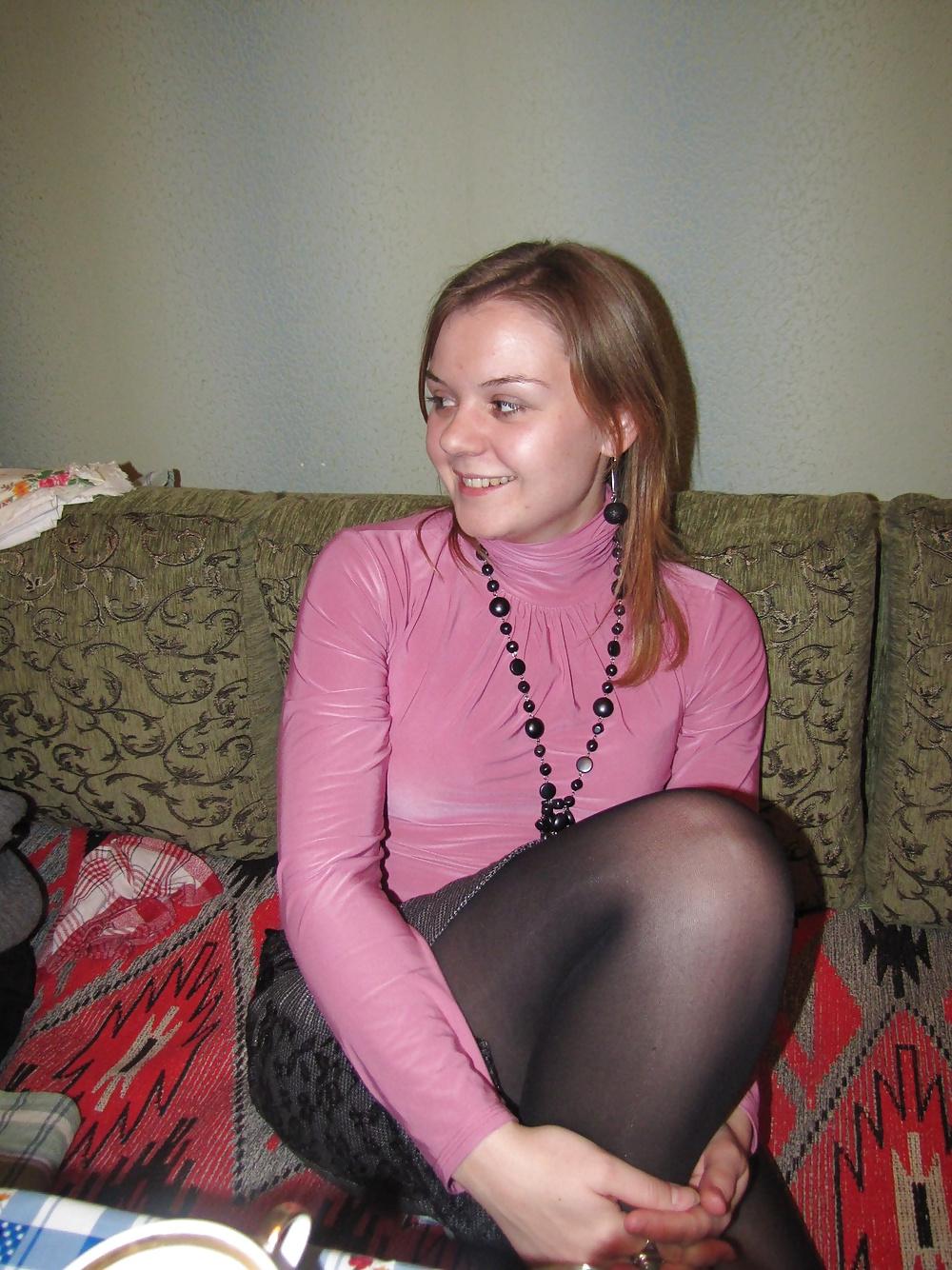 25P Nylon upskirt 20