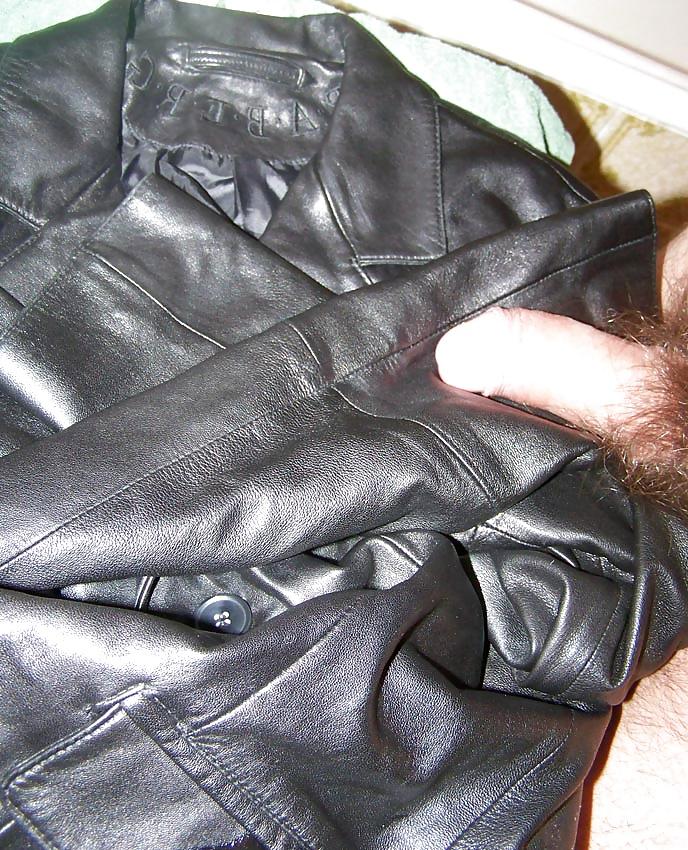 21P Fucking nice leather jacket
