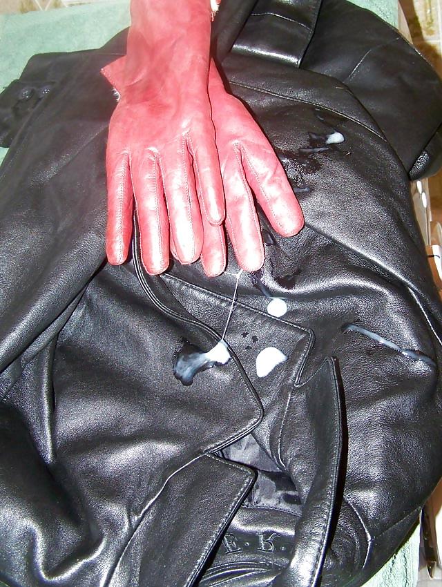 21P Fucking nice leather jacket