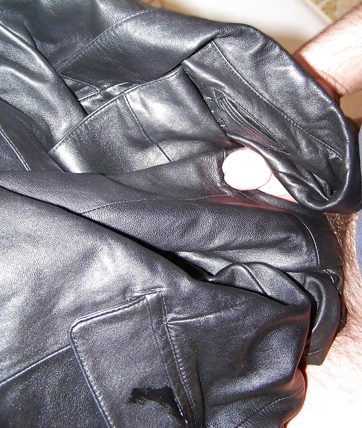 21P Fucking nice leather jacket