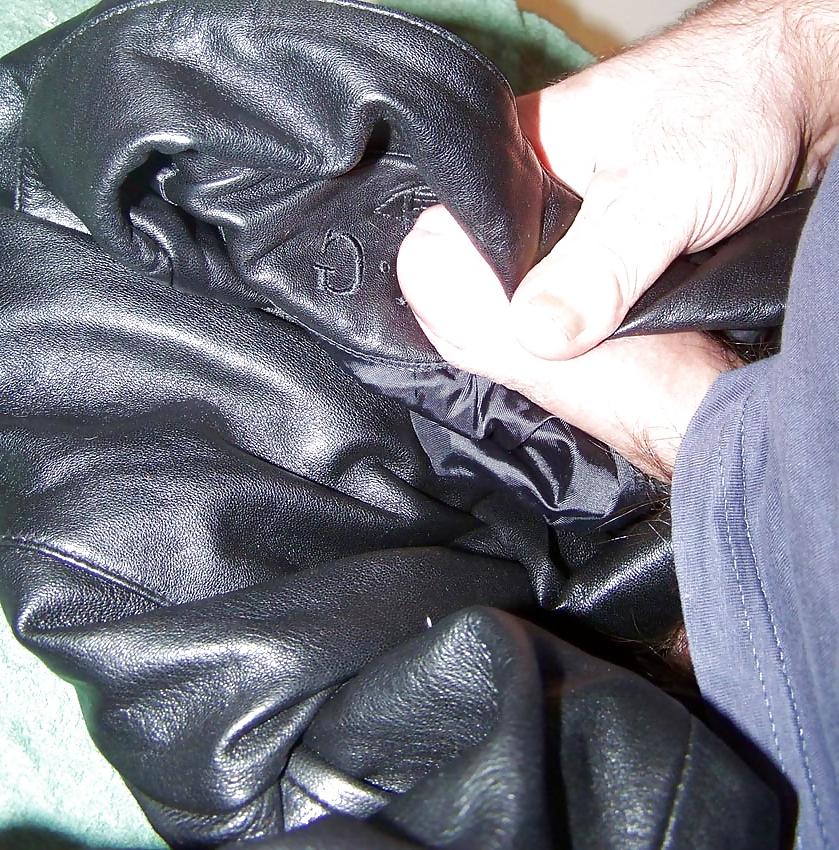 21P Fucking nice leather jacket