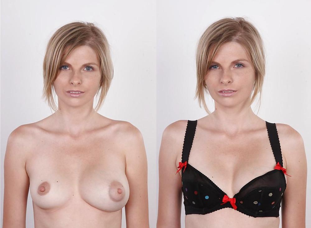 25P One Woman, Two Different Tits