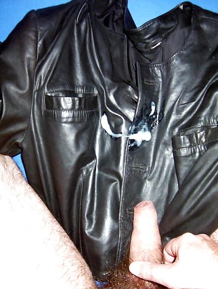 24P Black leather jacket 2