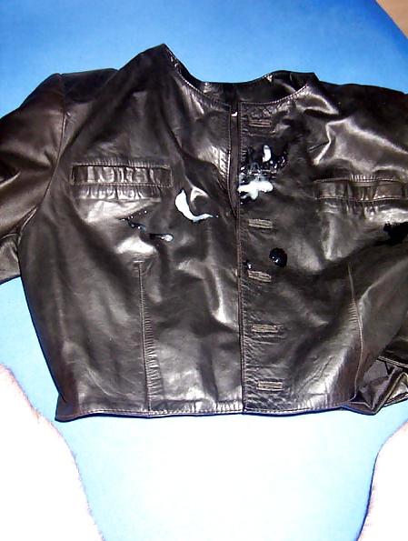 24P Black leather jacket 2