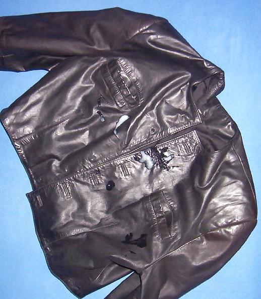 24P Black leather jacket 2