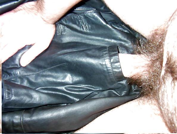 24P Black leather jacket 2