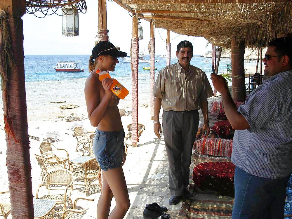 25P Arabs with white woman part 2