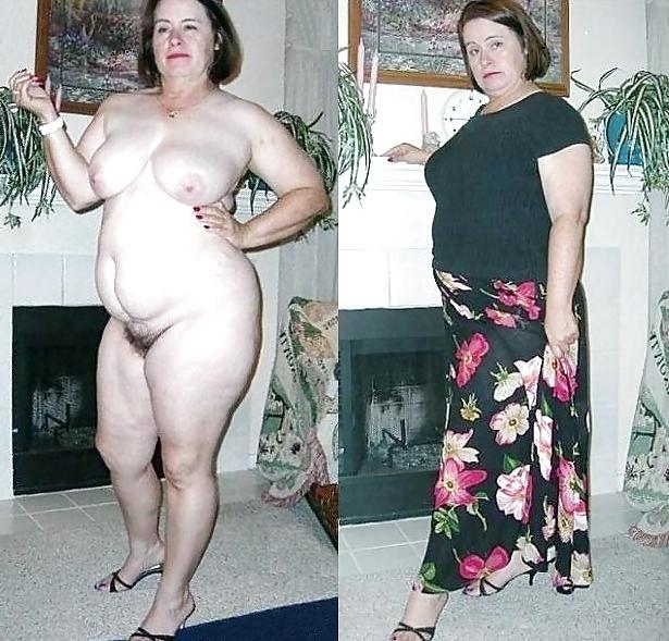 24P Clothed and Nude 30 Hot Milfs