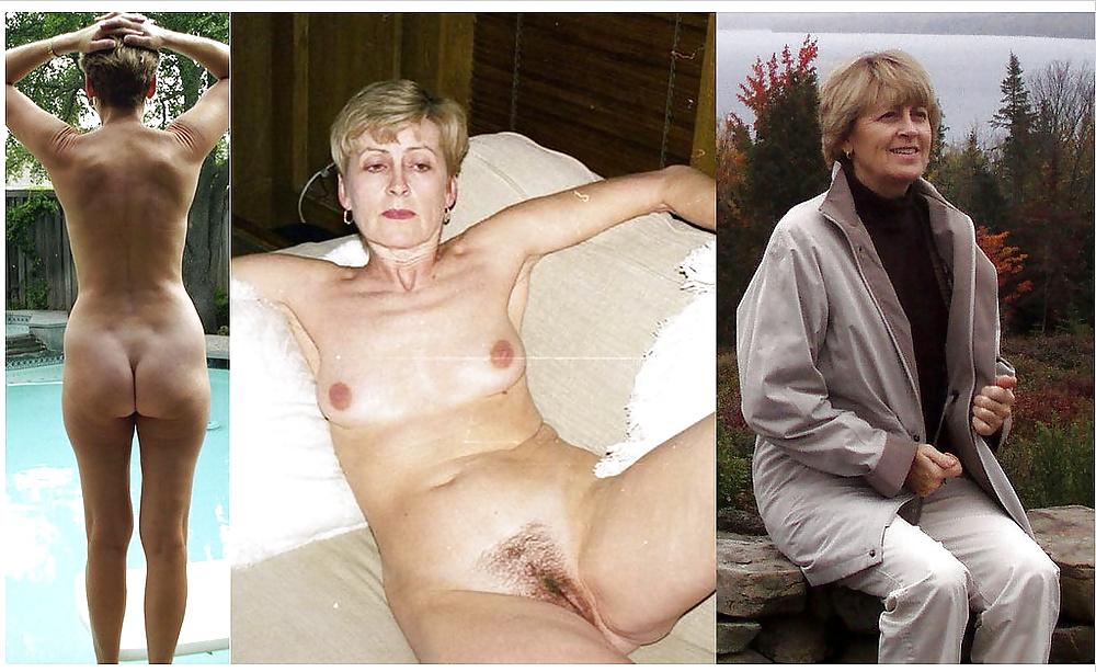 24P Clothed and Nude 30 Hot Milfs