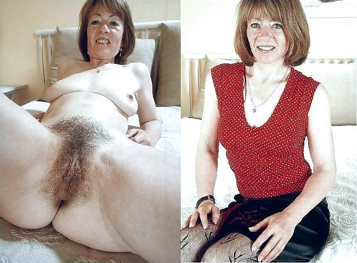 24P Clothed and Nude 30 Hot Milfs