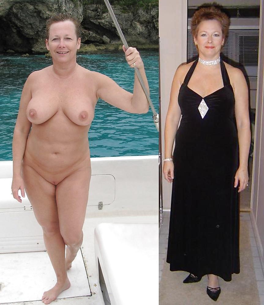 24P Clothed and Nude 30 Hot Milfs