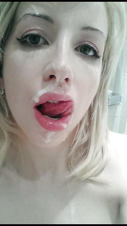 25P Wet, oiled and creamed girls #3