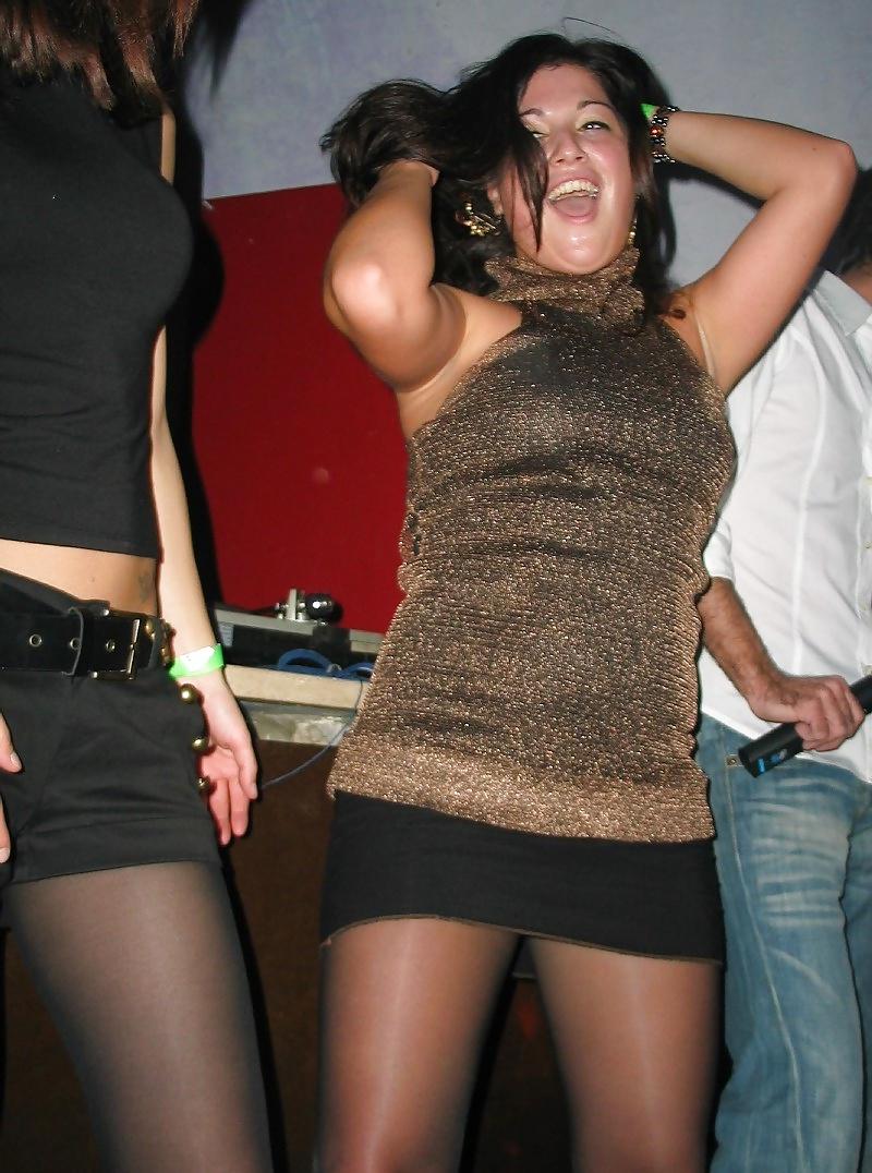 25P Nylon upskirt 38