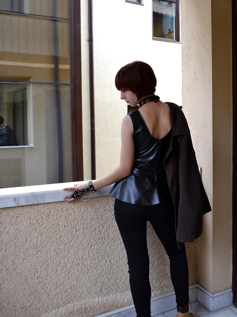 25P Leather outfit