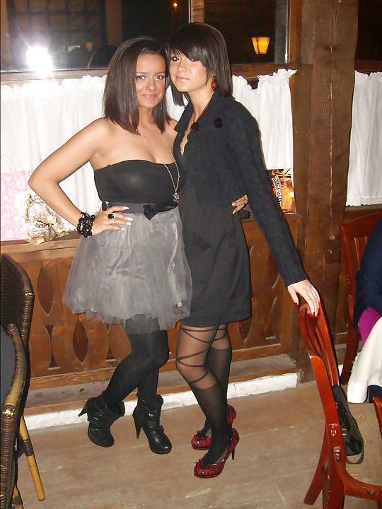 25P Nylon upskirt 39