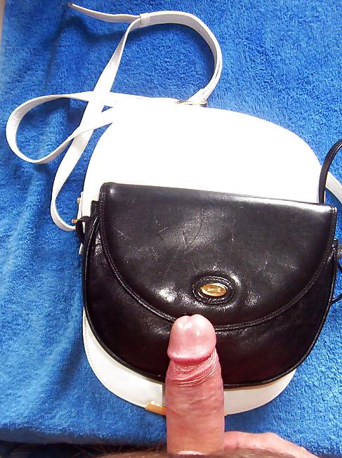7P Fucked leather handbags