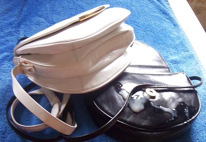 7P Fucked leather handbags