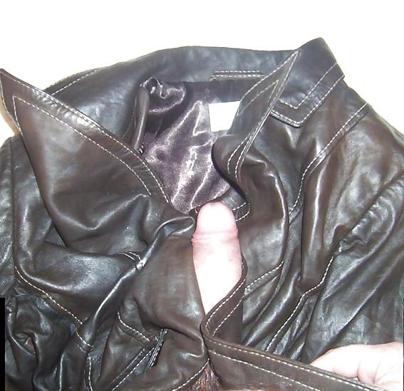 7P Leather jacket fucked