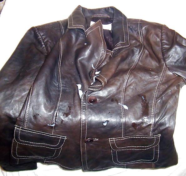 7P Leather jacket fucked