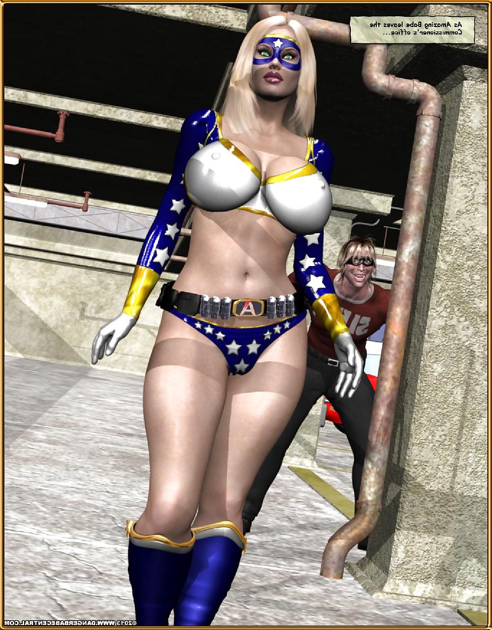 25P Cartoon - SuperHeroine 10