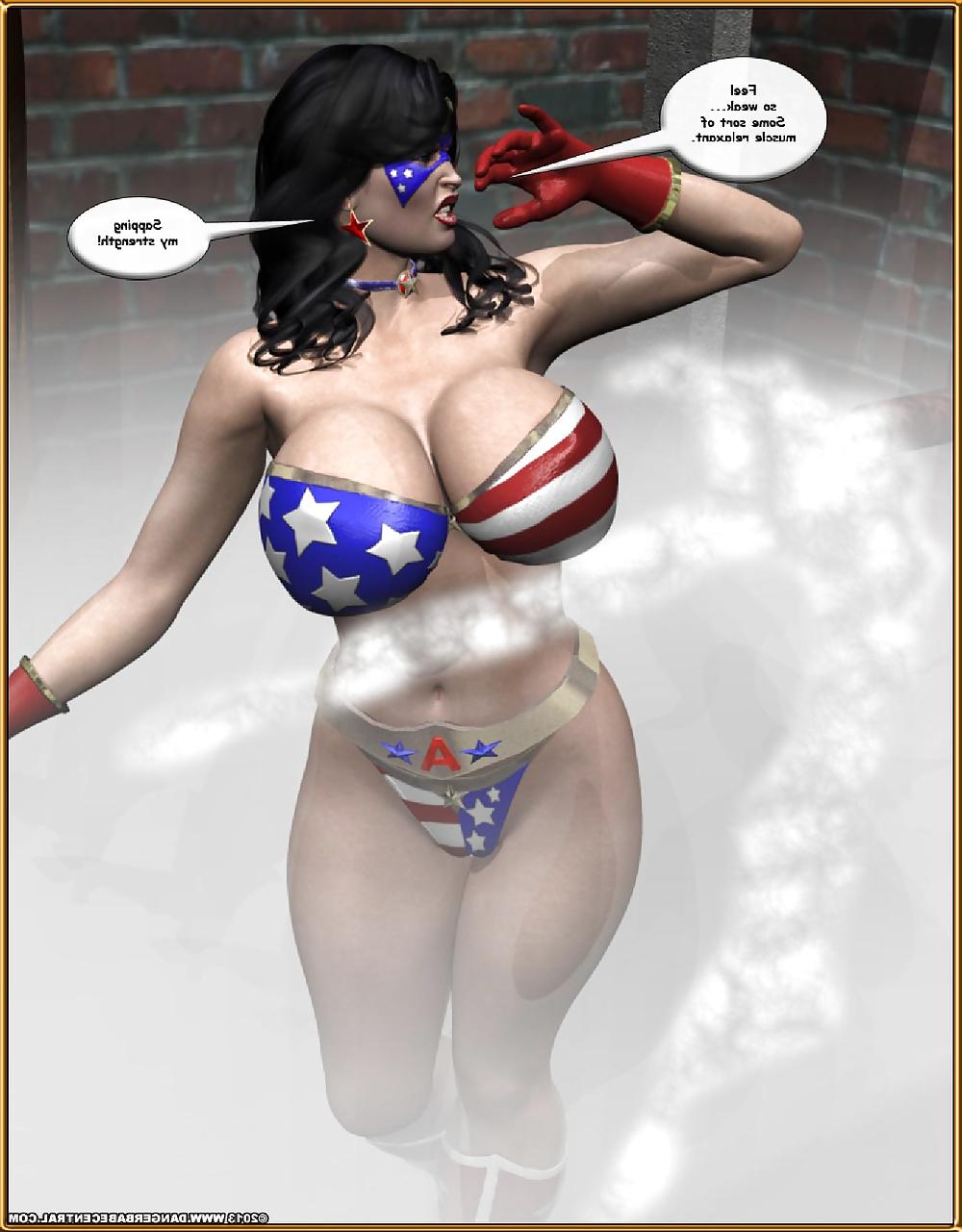 25P Cartoon - SuperHeroine 10