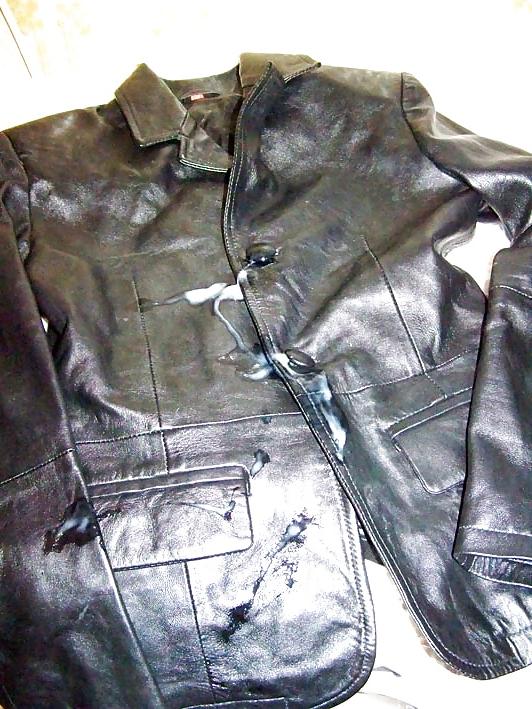 4P Leather jacket cum