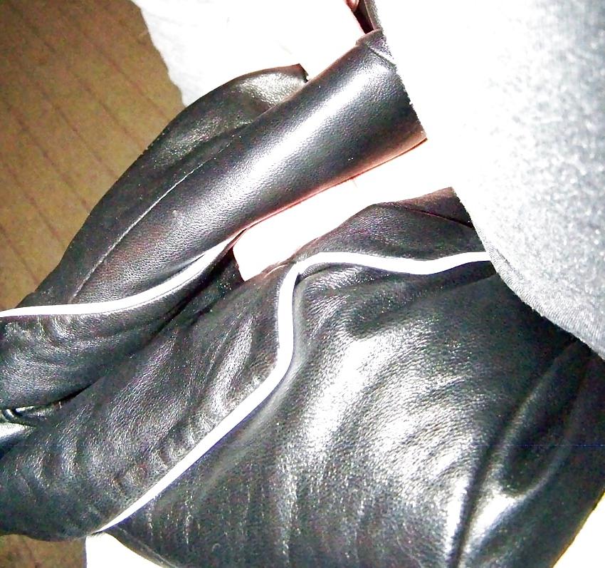 16P Hot leather jacket fucked