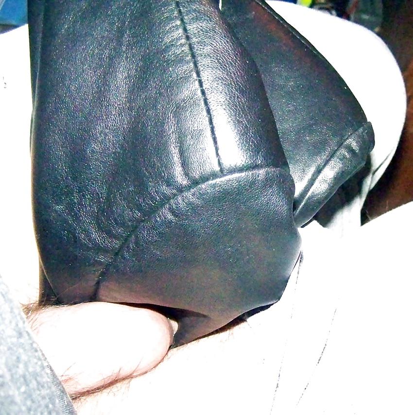 16P Hot leather jacket fucked