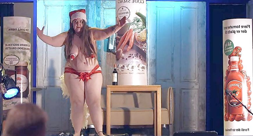 12P Xmas party BBW girl