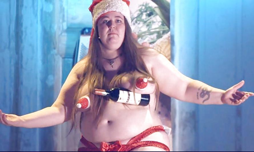 12P Xmas party BBW girl