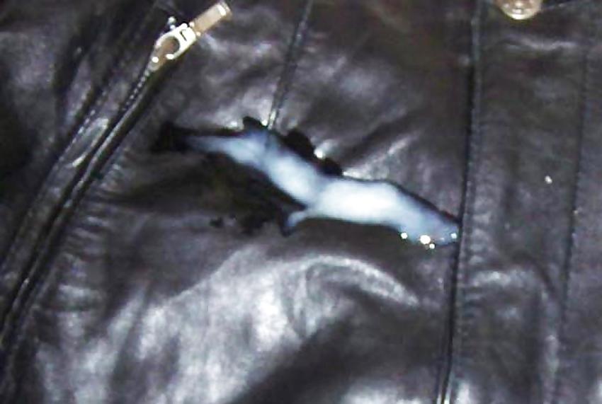 15P Nice leather pants fucked