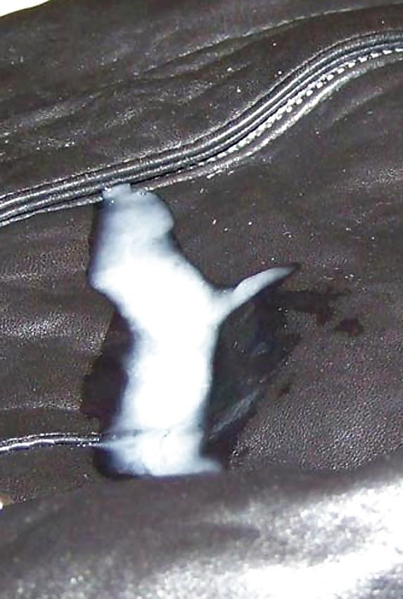 15P Nice leather pants fucked