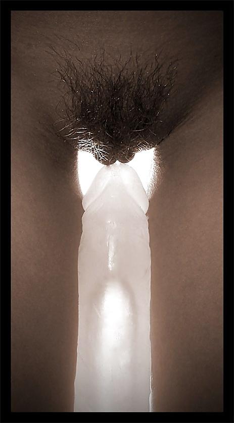19P Perfect Storm - Beautiful Woman Playing With Clear Toys
