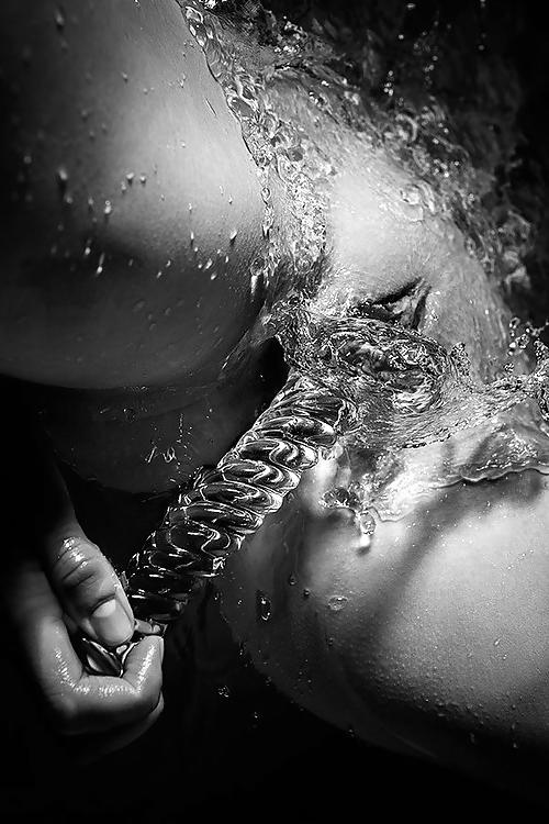 19P Perfect Storm - Beautiful Woman Playing With Clear Toys