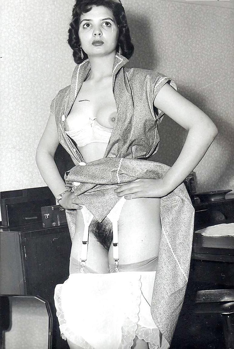 20P 60's Hairy style nudes in Nylon