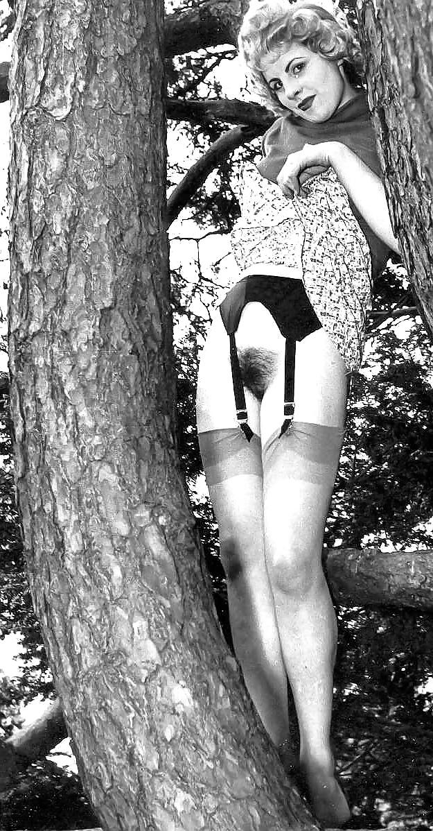 20P 60's Hairy style nudes in Nylon