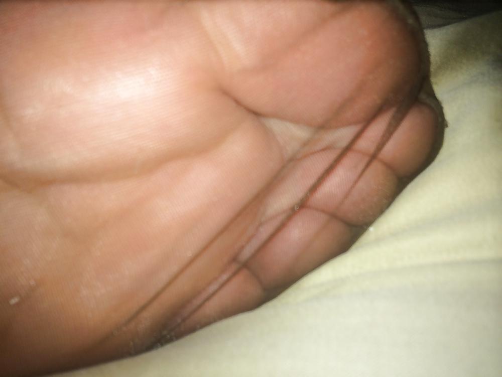 16P Wifes sexy nylon toes